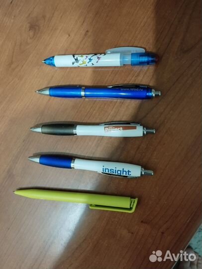 Ручка шариковая, автоматическая с логотипом