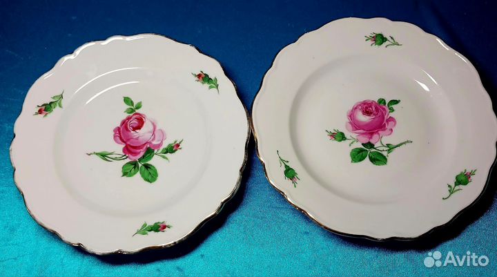 Meissen Германия Тарелки d 19 см