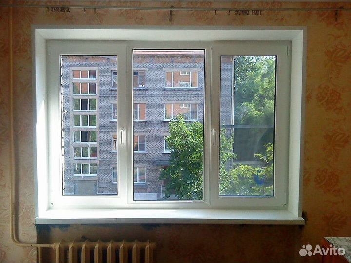 Окно пластиковое с откосами