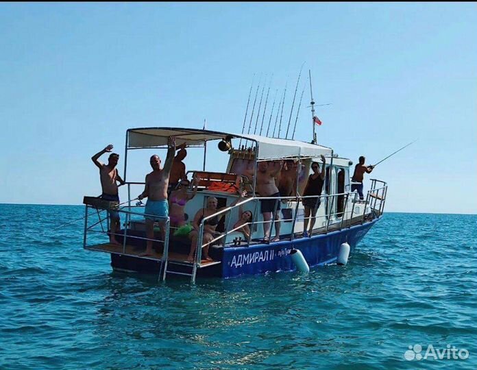 Морская рыбалка на катере / яхте