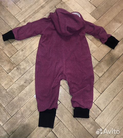 Флисовый комбинезон 86 для девочки