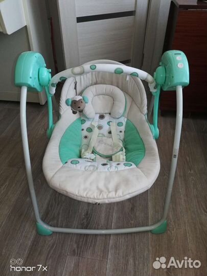 Детские электронные качели для новорожденных