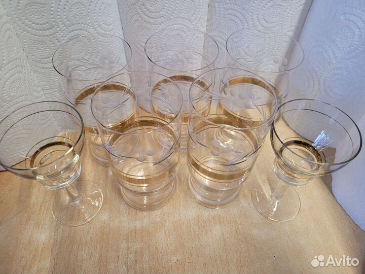 Бокалы, фужеры СССР