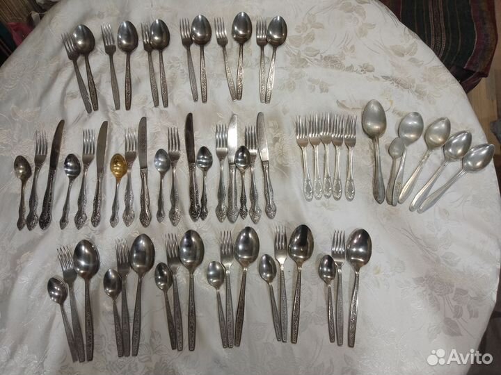 Столовые приборы СССР (нержавейка)