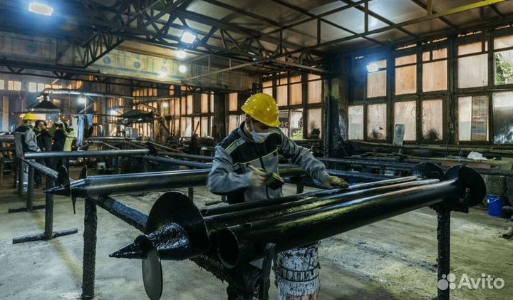Винтовые сваи под ключ