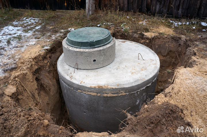 Септики из жби колец 5 куб.м