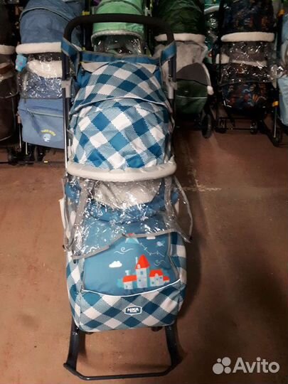 Санки коляска ника