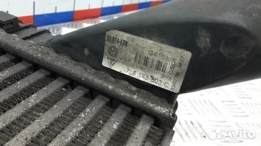 Радиатор интеркуллера audi Q7 (BAD02KC01)