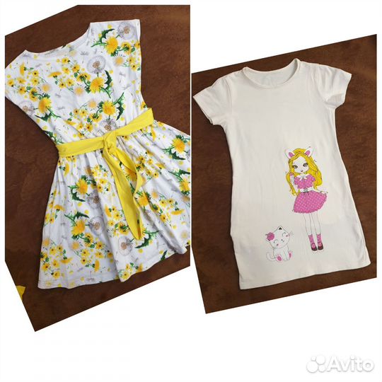 Пакет вещей для девочки р. 134-140