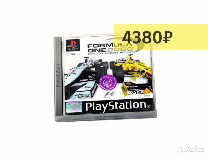 Formula One F1 2000, б/у, английский (PS One)
