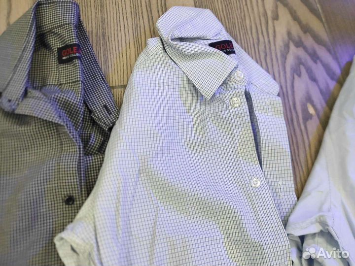 Школьные рубашки на мальчика размер 33, 34