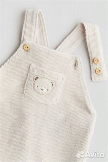 Комбинезон велюровый,боди для девочки 50 hm