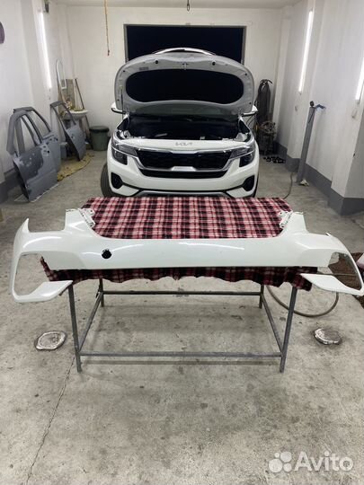 Бампер на Kia Seltos