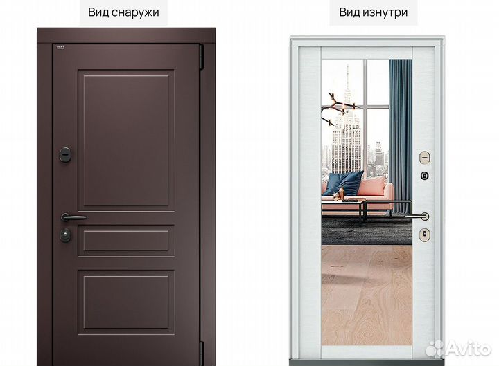 Двери входные со склада