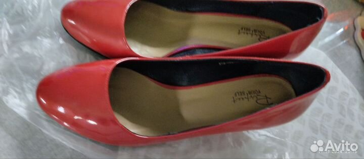 Балетки на танкетке