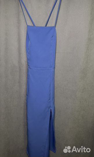 Платье вечернее миди S