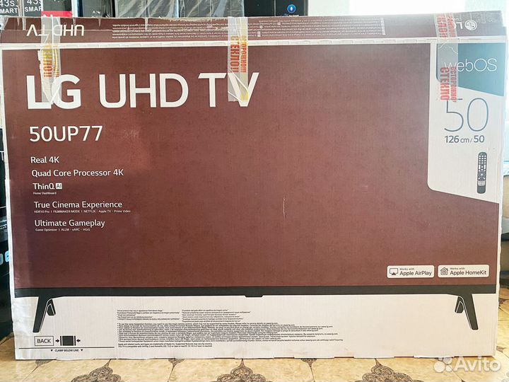 Телевизор SMART tv LG webos 4K 50