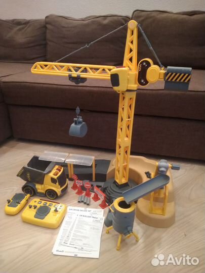 Башенный кран и самосвал Silverlift