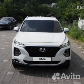 Hyundai Santa Fe 2.2 AT, 2020, 56 000 км