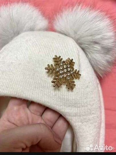 Шапка шлем 2-3года девочке