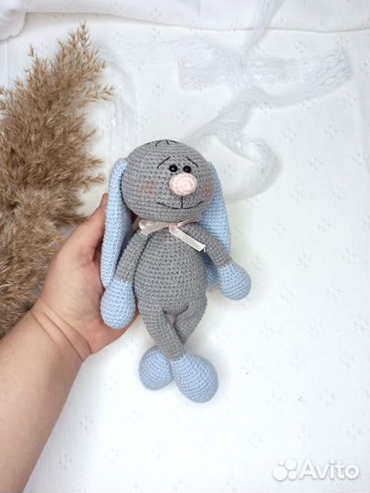 Вязаны зайчики, игрушка для самых маленьких htt