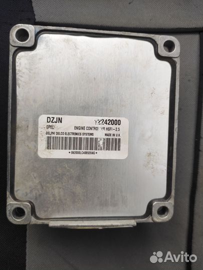 Эбу мозги на opel zafira a