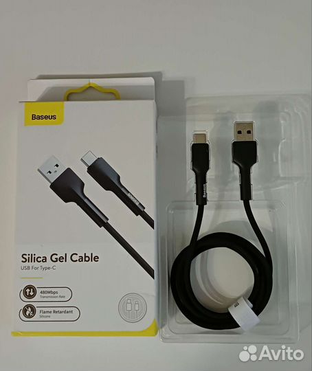 Кабель Baseus type-c на android
