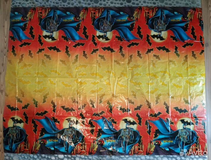 Скатерть(клеёнка) и другая атрибутика 'Бэтмен'