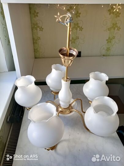 Люстра потолочная винтаж