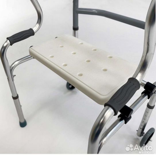 Ходунки с колесами двухуровневые balmy 103