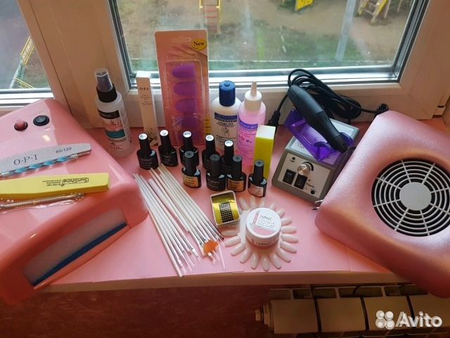 Набор для наращивания ногтей 