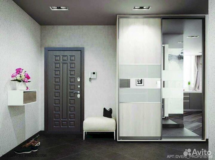 Дверь входная железная