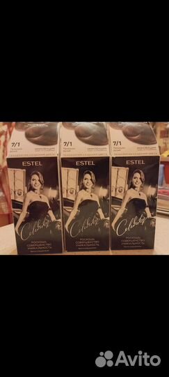 Краска для волос Estel Celebrity 7.1