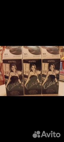 Краска для волос Estel Celebrity 7.1