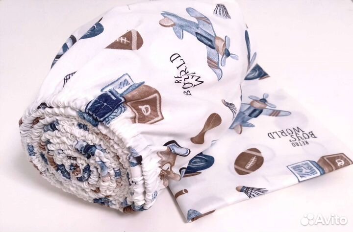 Простыни на резинке, детская постель (новые)