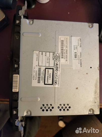 Магнитола Sony Ford овал на 6 дисков