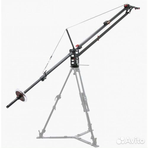 Моторизованный слайдер-кран с панорамной головой