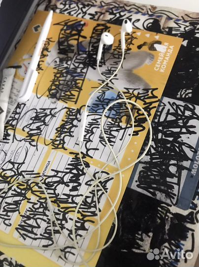 Наушники apple проводные lightning