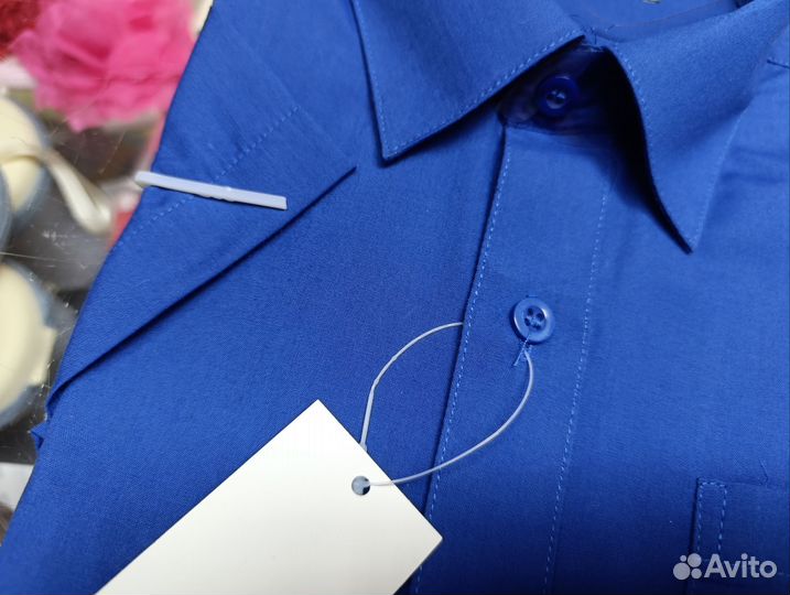 Школьная рубашка 128 134 140