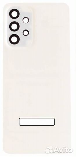 Задняя крышка для Samsung A336B (A33 5G) Белая (со