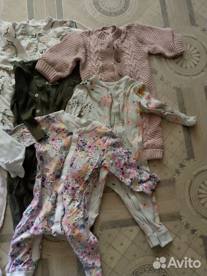 Детские вещи пакетом на девочку