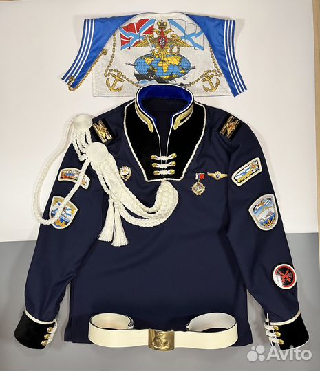 Фланка дмб вмф + гюйс / Дембельская форма вмф