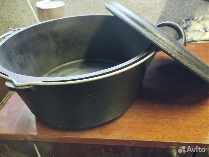 Казан чугунный 6 литров