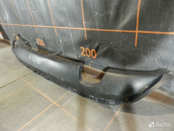 Спойлер бампера заднего - LADA Kalina 2