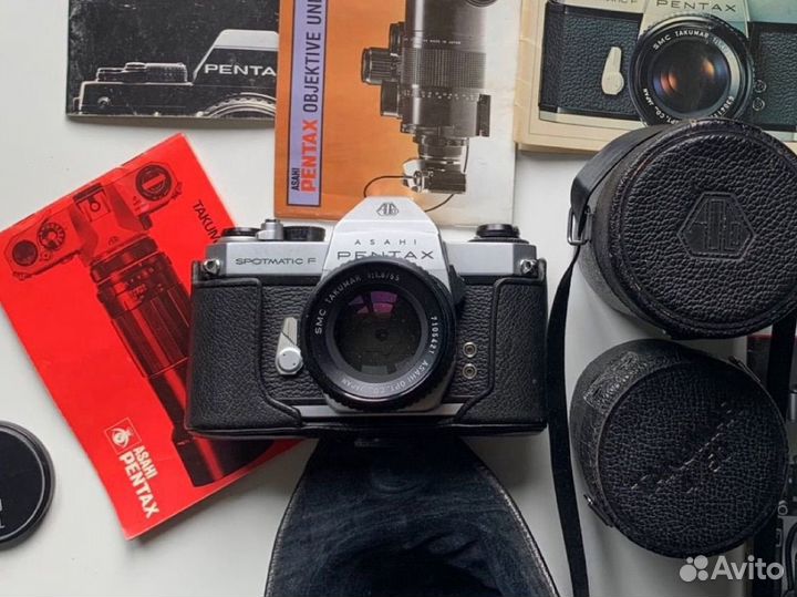 Pentax spotmatic F большой комплект