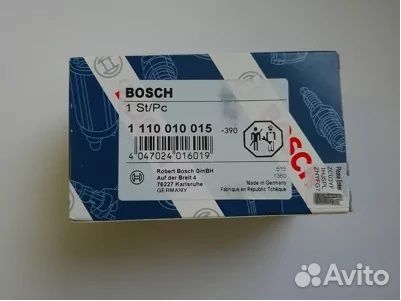 Клапан ограничения давления топлива bosch 11100100