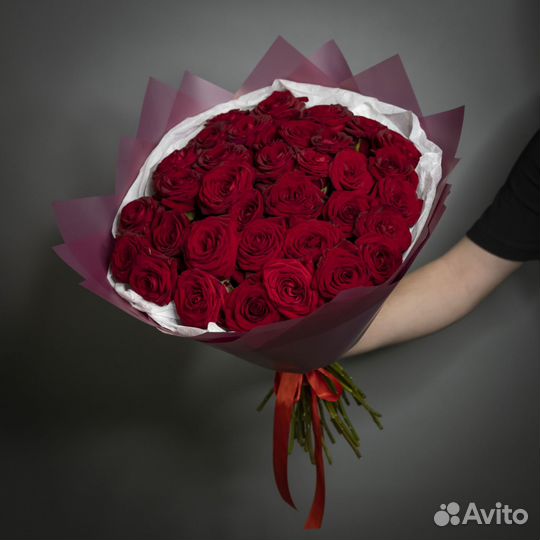 Доставка 101 розы букет