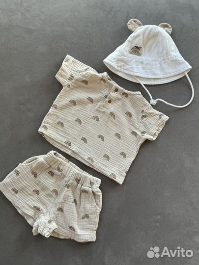 Костюм муслиновый Carrot 68-74