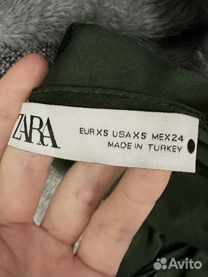 Вечернее платье zara с вырезом