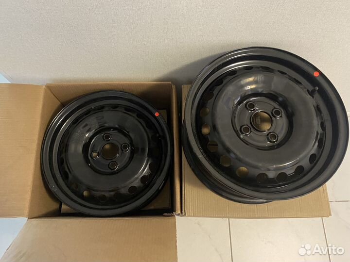 Оригинальные стальные диски Rio/Hyundai